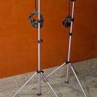 64 MANFROTTO 052 STATIVI più lampade