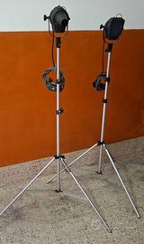 64 MANFROTTO 052 STATIVI più lampade