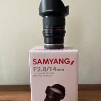 Samyang 14mm f2.8 per Sony