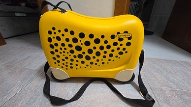 valigia samsonite cavalcabile