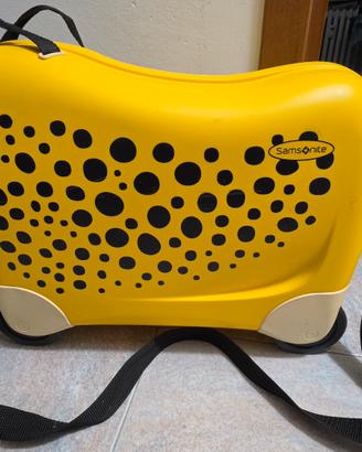 valigia samsonite cavalcabile
