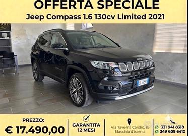 Jeep Compass 1.6 Multijet II 130Cv 2WD Limited 202