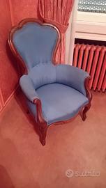 Poltrona francese xix secolo