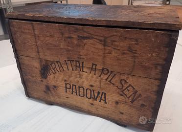 Cassetta Birra Italia Pilsen - Padova  1930/40