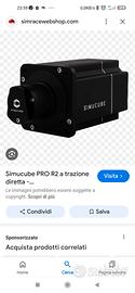 Simcube 2 pro e volante simagic gt neo