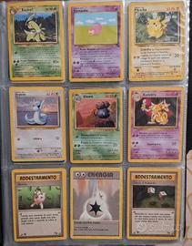 Lotto 69 carte Pokémon vintage ITA