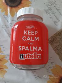 Vasetto nuttella keep calm and spalma nuttella