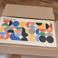 Stampa su tela mosaico geometrico Bauhaus