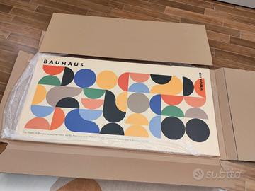 Stampa su tela mosaico geometrico Bauhaus