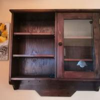 vetrinetta in legno