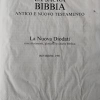 BIBBIA - NUOVA DIODATI  PELLE formato grande