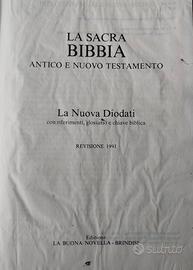 BIBBIA - NUOVA DIODATI  PELLE formato grande