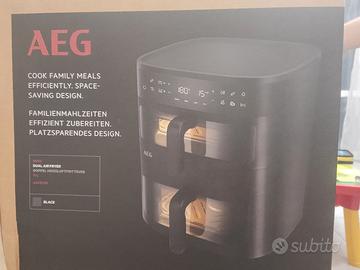 friggitrice ad aria AEG  8000 Dual 11L.nuova