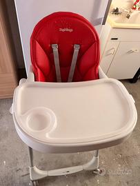 Seggiolone peg perego con ruote