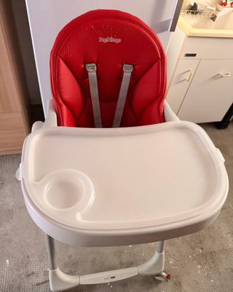 Seggiolone peg perego con ruote
