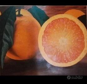 quadro enorme olio su tela dipinto a mano da