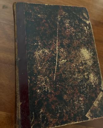 Libro antico illustrato 1854