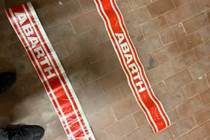 Strisce laterali grande punto Abarth