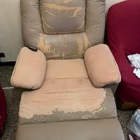 Poltrona elettrica con telecomando