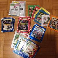 Figurine Panini pacchetti ancora chiusi