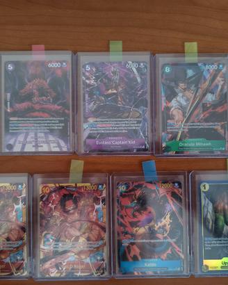 Lotto carte one piece