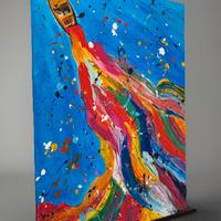 Quadro astratto moderno 50x70 Nuovo