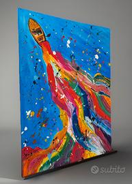 Quadro astratto moderno 50x70 Nuovo