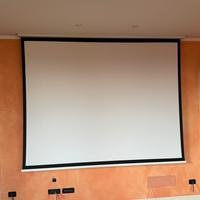 Telo cinema videoproiettore