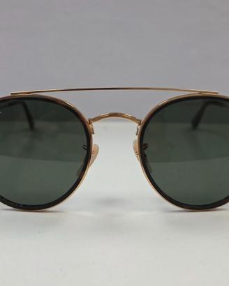 Rayban Round double bridge