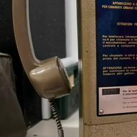 Cornetta telefonica Telefono a gettoni Urmet