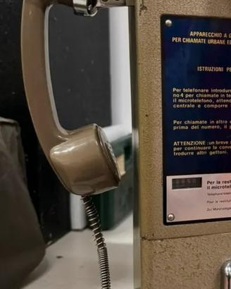 Cornetta telefonica Telefono a gettoni Urmet
