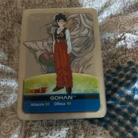 60 lamincard di dragon ball z e super heroes