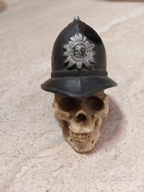 Ferma carta porta penna"Teschio English Policeman"