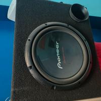 Subwoofer 30 Pioneer + amplificatore