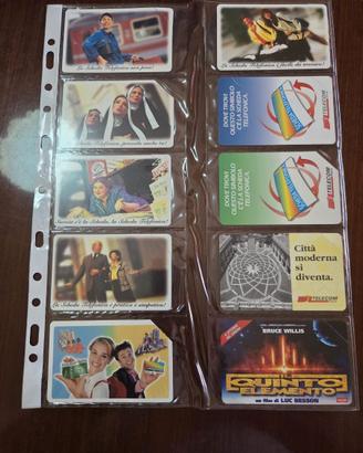 carte schede telefoniche vintage anni 90 SIP