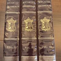 Decameron di Boccaccio edizione numerata di lusso