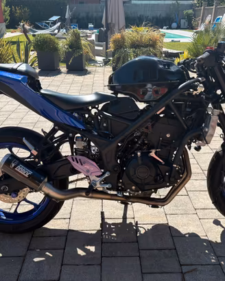 Yamaha R3 incidentata