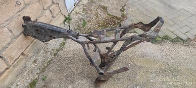 Telaio Yamaha XS400 con targa e libretto (no radia