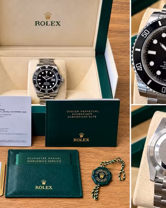 Rolex Submariner date full set anno 2016