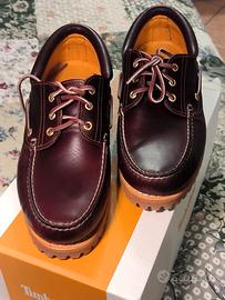 Timberland uomo Burgundy tg44 NUOVE 