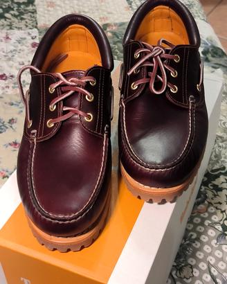 Timberland uomo Burgundy tg44 NUOVE 