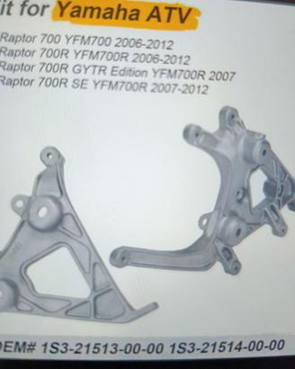 Kit staffa parafango Raptor 700