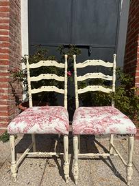 Sedia stile country francese