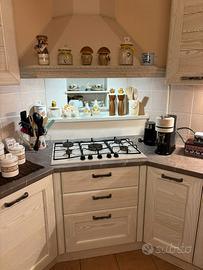 Cucina LUBE in legno Completa di elettrodomestici