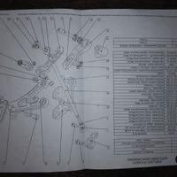 Pedane arretrate regolabili Suzuki gsxr1000