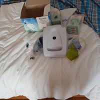 Areosol con compressore rotativo a pistone  atomo