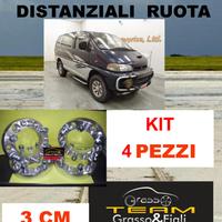 Kit 4 Distanziali Ruota For MITSUBISHI SPACEGEAR