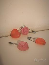 Spille in resina fatte a mano