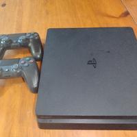 PlayStation 4 Slim usata come nuova +2 controller 