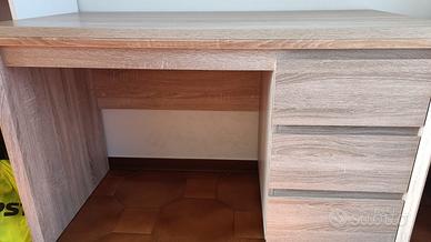 Scrivania colore rovere 59x119 JYSK